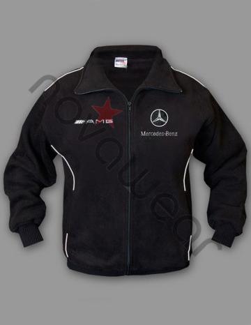 Mercedes AMG New Men s Sports Racing Sweatshirt Jacket Embroidered Fleecejacke 
