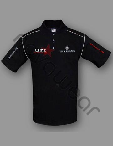 Neu Herren Fan Volkswagen GTI Tuning Sport Team Polo-Shirt t-shirt Gestickte 